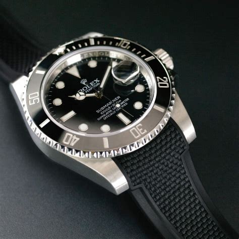 rubber rolex submariner strap